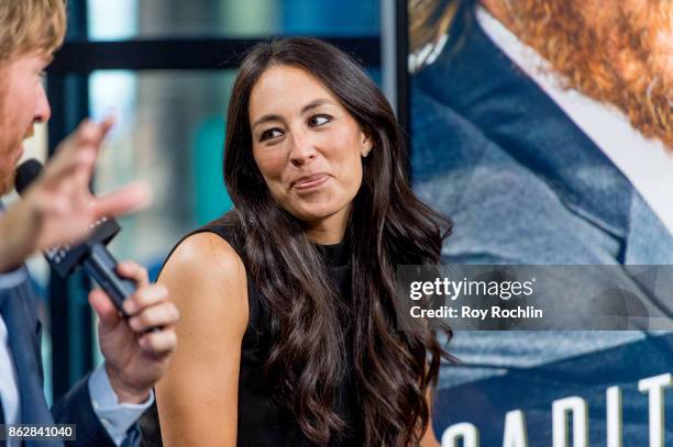 Joanna Gaines discusses "Capital Gaines: Smart Things I Learned Doing Stupid Stuff" and the ending of the show "Fixer Upper" with the Build Series at...