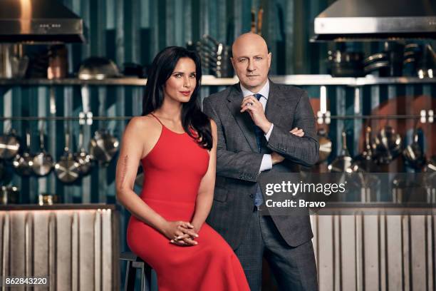 Pictured: Padma Lakshmi, Tom Colicchio --