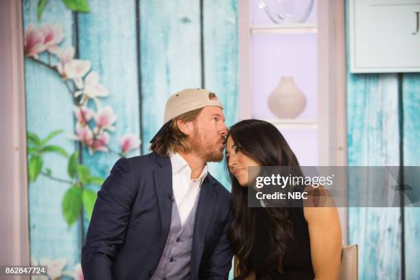 Chip and Joanna Gaines on Tuesday, October 17, 2017 --