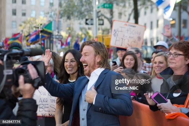 Chip and Joanna Gaines on Tuesday, October 17, 2017 --