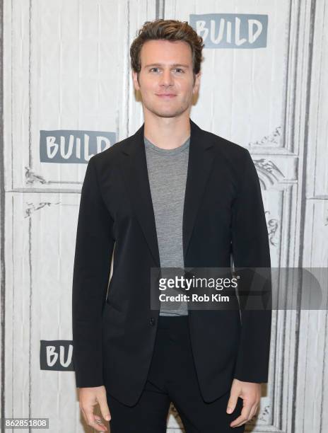 Jonathan Groff attends the Build Series at Build Studio on October 18, 2017 in New York City.