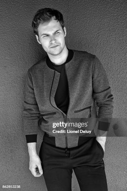 Actor Justin Prentice is photographed for Fault Magazine on May 30, 2017 in Los Angeles, California.