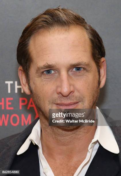 Josh Lucas attenda the Meet & Greet Photo Call for the cast of Broadway's 'The Parisian Woman' at the New 42nd Street Studios on October 18, 2017 in...