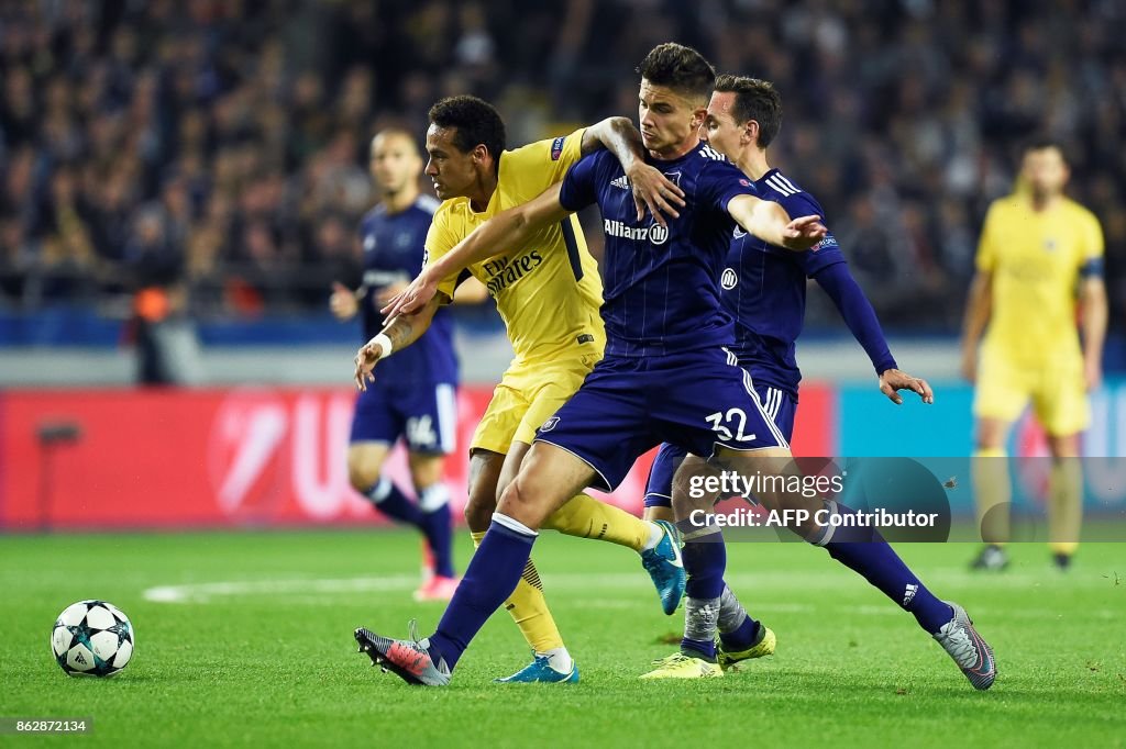 FBL-EUR-C1-ANDERLECHT-PSG