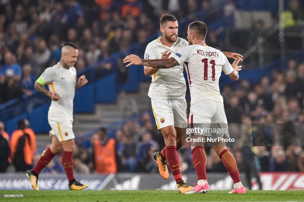 Chelsea v AS Roma - UEFA Champions League