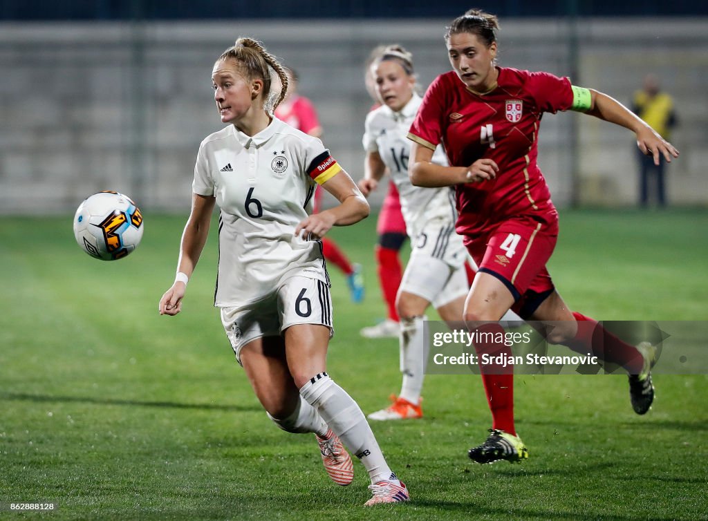 U19 Women's Serbia v U19 Women's Germany - International Friendly