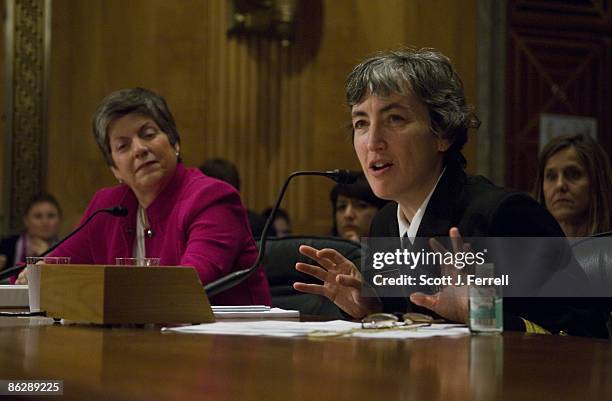 April 29: Homeland Security Secretary Janet Napolitano and Dr. Anne Schuchat, interim deputy director for science and public health programs at the...