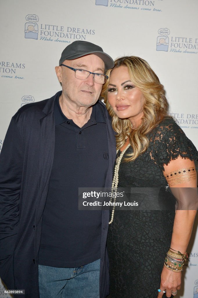 Phil Collins And Orianne Collins Announce The Little Dreams Foundation Gala