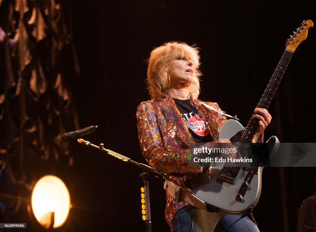 The Pretenders Perform At The New Theatre, Oxford