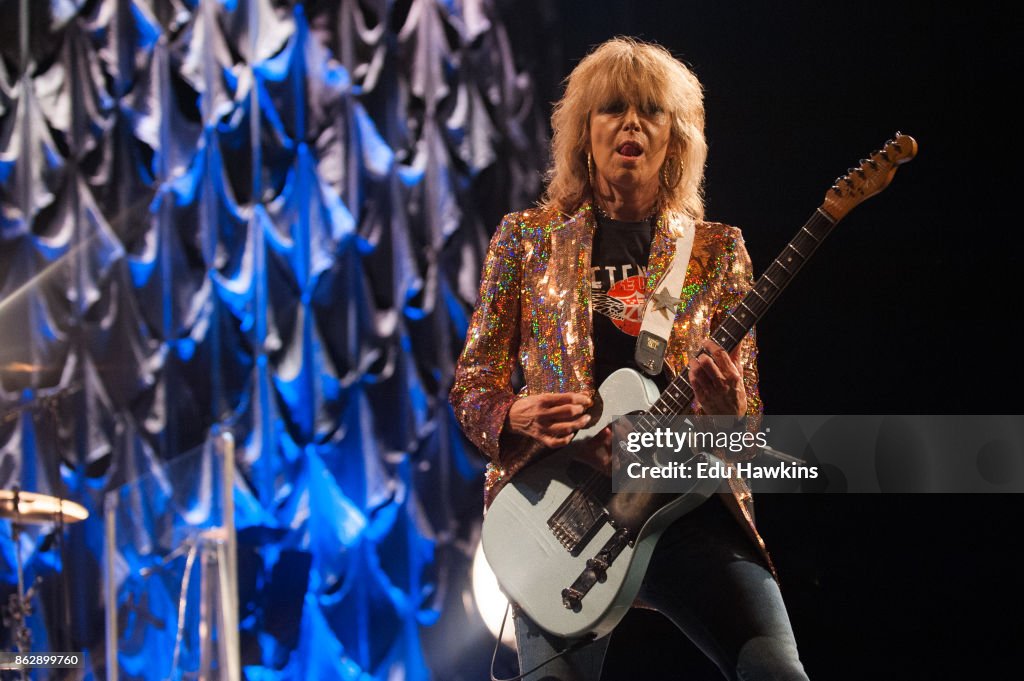The Pretenders Perform At The New Theatre, Oxford