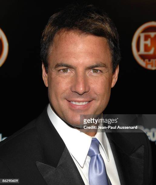Personality Mark Steines arrives at the Entertainement Tonight Emmy party held at the Walt Disney Concert Hall on September 21, 2008 in Los Angeles,...