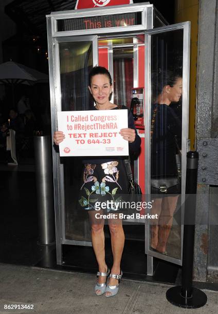 Cynthia Rowley attends #RejectTheNRA Campaign Launch the at The Standard, High Line on October 18, 2017 in New York City.