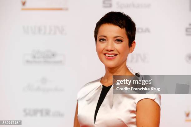 Madeleine Wehle attends the Goldene Henne on October 13, 2017 in Leipzig, Germany.