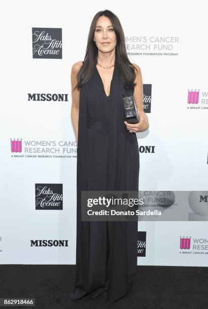 Tamara Mellon at SAKS FIFTH AVENUE and WOMEN'S CANCER RESEARCH FUND celebration of KEY TO THE CURE with MISSONI at Mr. Chow on October 18, 2017 in...