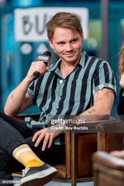 Sam Strike discusses "Leatherface" with the Build Series at Build Studio on October 18, 2017 in New York City.