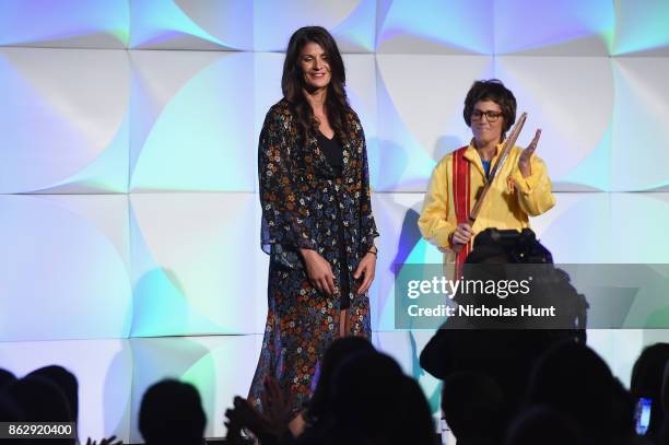 Field hockey player Rachel Dawson attends The Women's Sports Foundation's 38th Annual Salute To Women in Sports Awards Gala on October 18, 2017 in...