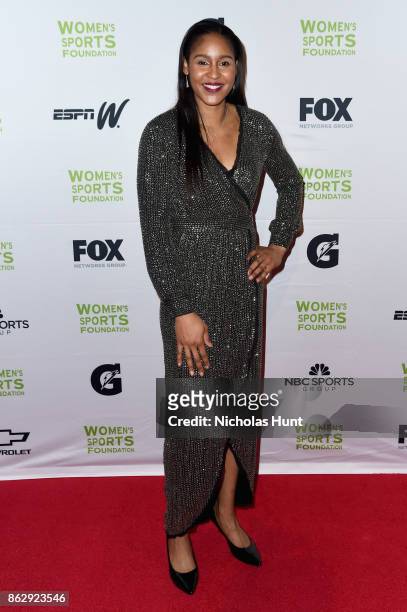 Winner of the Sportswoman of the Year in a team sport, Maya Moore, attends The Women's Sports Foundation's 38th Annual Salute To Women in Sports...