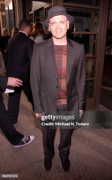 Charles Busch attends the opening night of "Accent On Youth" on Broadway at the Samuel J. Friedman Theatre on April 29, 2009 in New York City.