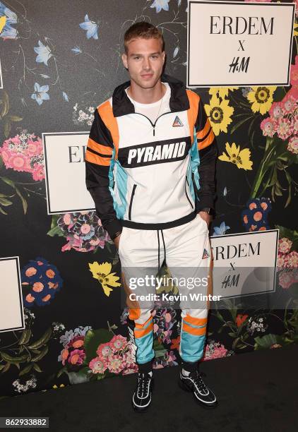 Matthew Noszka at H&M x ERDEM Runway Show & Party at The Ebell Club of Los Angeles on October 18, 2017 in Los Angeles, California.