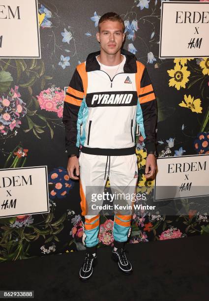 Matthew Noszka at H&M x ERDEM Runway Show & Party at The Ebell Club of Los Angeles on October 18, 2017 in Los Angeles, California.