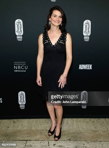 Frito-Lay North America SVP and CMO, Jennifer Saenz attends 28th Annual Adweek Brand Genius Gala at Cipriani 25 Broadway on October 18, 2017 in New...