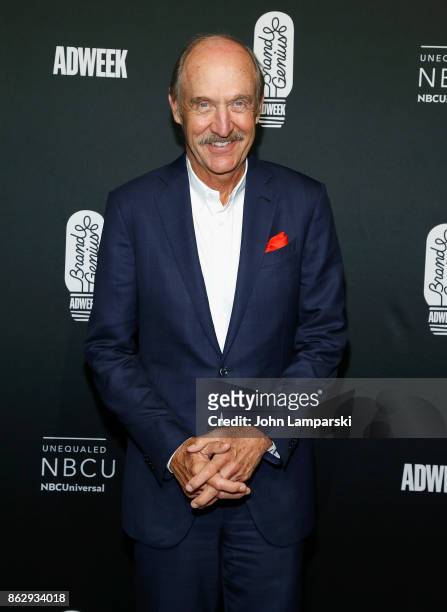 Tennis icon, Stan Smith attends 28th Annual Adweek Brand Genius Gala at Cipriani 25 Broadway on October 18, 2017 in New York City.