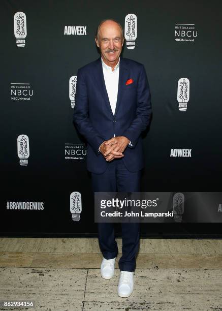 Tennis icon, Stan Smith attends 28th Annual Adweek Brand Genius Gala at Cipriani 25 Broadway on October 18, 2017 in New York City.