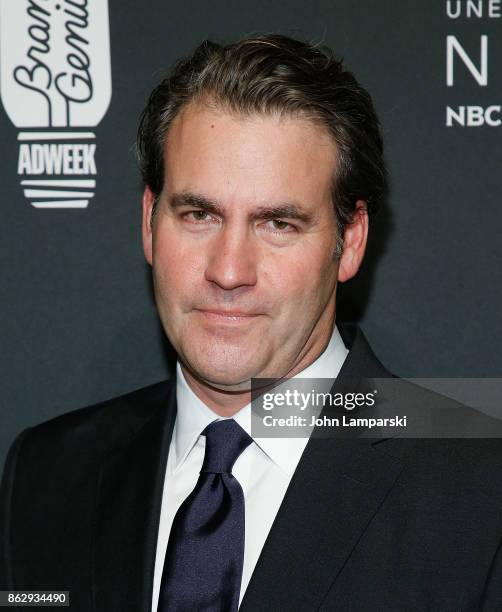 Editorial director at Adweek, James Cooper attends 28th Annual Adweek Brand Genius Gala at Cipriani 25 Broadway on October 18, 2017 in New York City.