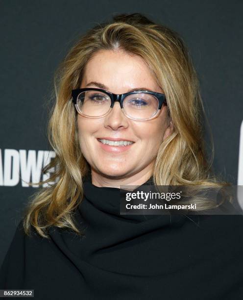 Adidas VP of Global Brand Communications, Alegra O'Hare attends 28th Annual Adweek Brand Genius Gala at Cipriani 25 Broadway on October 18, 2017 in...