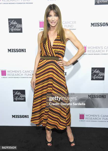 Jennifer Flavin at SAKS FIFTH AVENUE and WOMENS CANCER RESEARCH FUND celebration of KEY TO THE CURE with MISSONI at Mr. Chow on October 18, 2017 in...