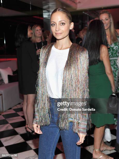 Nicole Richie at SAKS FIFTH AVENUE and WOMENS CANCER RESEARCH FUND celebration of KEY TO THE CURE with MISSONI at Mr. Chow on October 18, 2017 in...