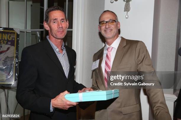 James Maney and Russ Schulman attend Single Parent Resource Center's 2017 Fall Fete at Cosmopolitan Club on October 18, 2017 in New York City.