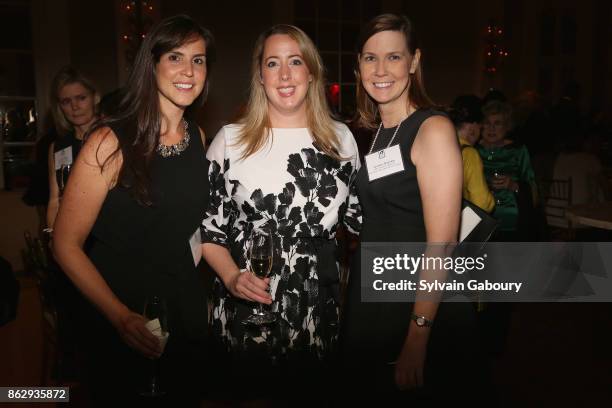 Caroline Organisciak, Katie Cook and Suzanne Manning attend Single Parent Resource Center's 2017 Fall Fete at Cosmopolitan Club on October 18, 2017...