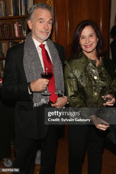 Michael Netter and Toni Silber-Delerive attend Single Parent Resource Center's 2017 Fall Fete at Cosmopolitan Club on October 18, 2017 in New York...