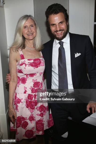 Margaret Batiuchok and Ehud Asherie attend Single Parent Resource Center's 2017 Fall Fete at Cosmopolitan Club on October 18, 2017 in New York City.
