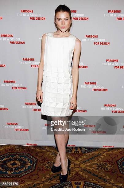Actress Dree Hemingway attends the 2009 Parsons Fashion benefit at Cipriani Wall Street on April 29, 2009 in New York City.