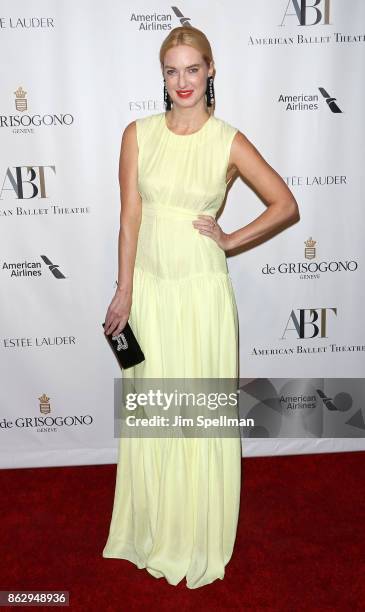 Polina Proshkina attends the 2017 American Ballet Theatre Fall gala at David H. Koch Theater at Lincoln Center on October 18, 2017 in New York City.