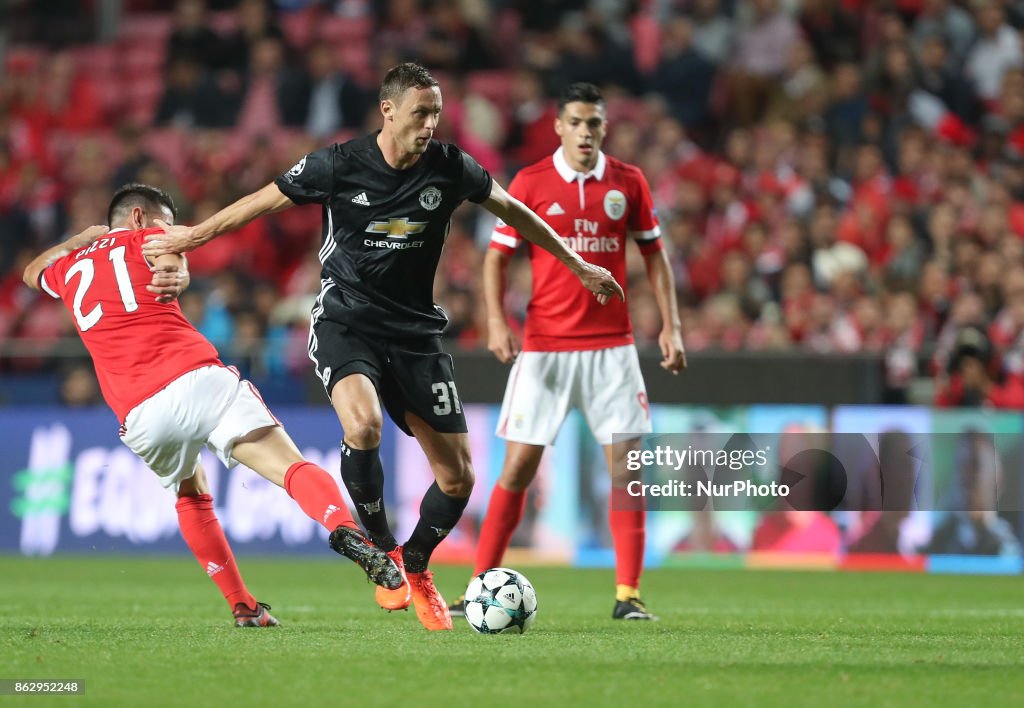 SL Benfica v Manchester United - UEFA Champions League