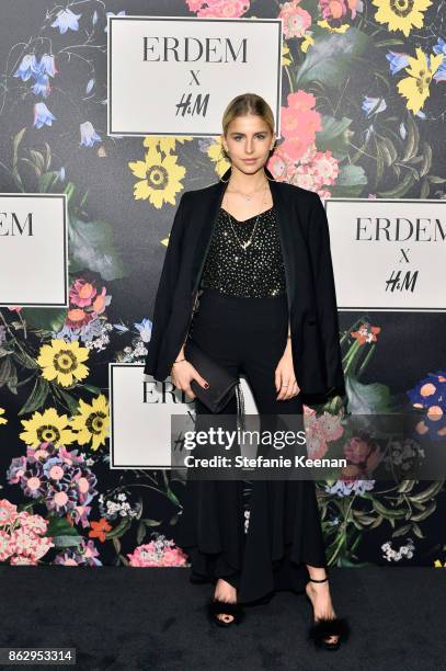 Rainey Qualley at H&M x ERDEM Runway Show & Party at The Ebell Club of Los Angeles on October 18, 2017 in Los Angeles, California.