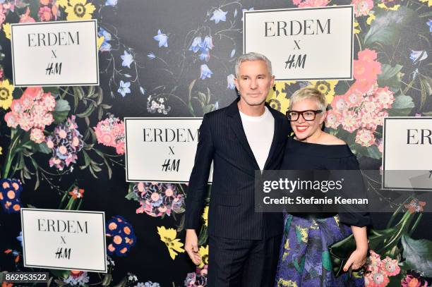 Baz Luhrmann and Catherine Martin at H&M x ERDEM Runway Show & Party at The Ebell Club of Los Angeles on October 18, 2017 in Los Angeles, California.