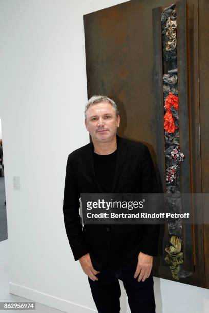 Owner of 'Zadig et Voltaire' Thierry Gillier attends the FIAC 2017 - International Contemporary Art Fair : Press Preview at Le Grand Palais on...