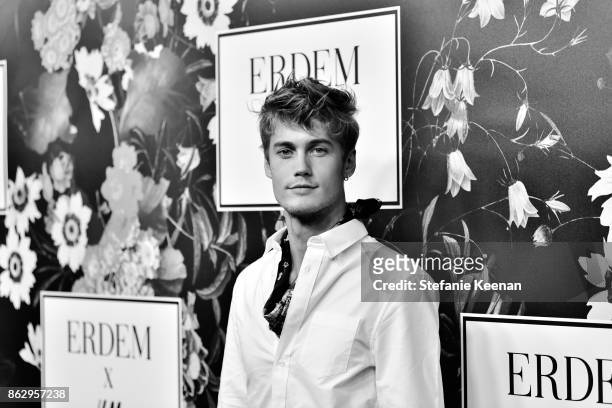 Neels Visser at H&M x ERDEM Runway Show & Party at The Ebell Club of Los Angeles on October 18, 2017 in Los Angeles, California.