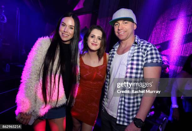 Laura Marano and guests at Justin Tranter And GLAAD Present 'Believer' Spirit Day Concert at Sayer's Club on October 18, 2017 in Los Angeles,...