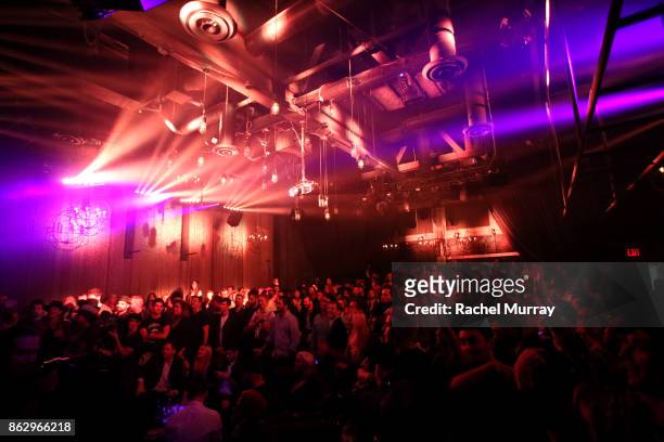 General view of atmosphere at Justin Tranter And GLAAD Present 'Believer' Spirit Day Concert at Sayer's Club on October 18, 2017 in Los Angeles,...