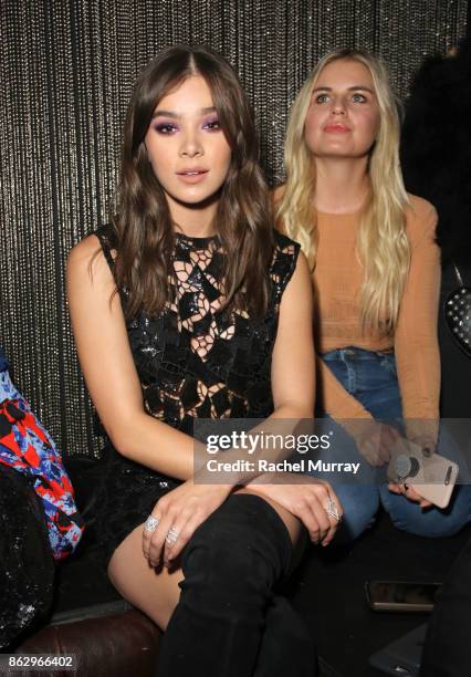 Hailee Steinfeld at Justin Tranter And GLAAD Present 'Believer' Spirit Day Concert at Sayer's Club on October 18, 2017 in Los Angeles, California.