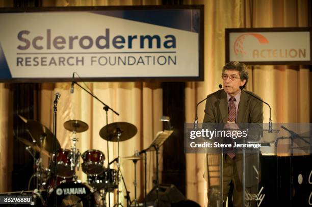 Fredrick Wigley MD of the Scleroderma Center, Johns Hopkins University attends The Scleroderma Research Foundation's "Cool Comedy - Hot Cuisine" at...