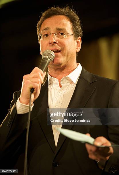 Comedian Bob Saget attends The Scleroderma Research Foundation's "Cool Comedy - Hot Cuisine" at San Francisco Palace Hotel on April 29, 2009 in San...