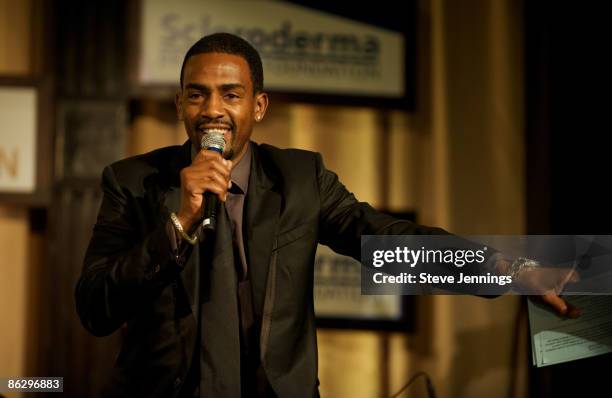 Comedian Bill Bellamy attends The Scleroderma Research Foundation's "Cool Comedy - Hot Cuisine" at San Francisco Palace Hotel on April 29, 2009 in...