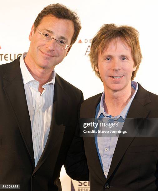 Comedians Bob Saget and Dana Carvey attend The Scleroderma Research Foundation's "Cool Comedy - Hot Cuisine" at San Francisco Palace Hotel on April...