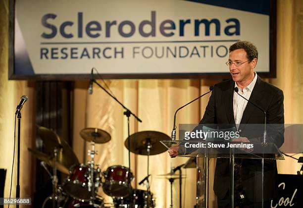 Comedian Bob Saget attends The Scleroderma Research Foundation's "Cool Comedy - Hot Cuisine" at San Francisco Palace Hotel on April 29, 2009 in San...